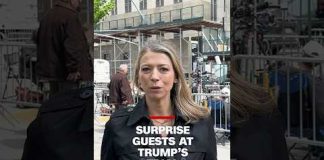 Surprise guests at Trump's trial