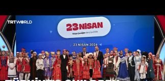 TRT hosts 46th International April 23rd Children's Festival in Ankara