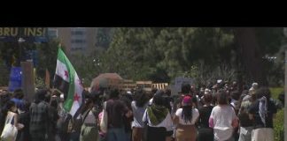 UCLA pro-Palestinian protests continue