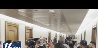 WATCH: Anti-Israel protesters shut down Senate cafeteria