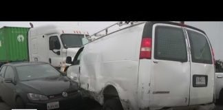 405 Freeway pursuit ends in violent wrong way crash