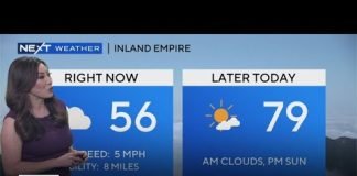 Amber Lee's Morning Weather (May 1)