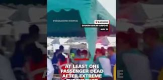 At least one person dead after extreme turbulence