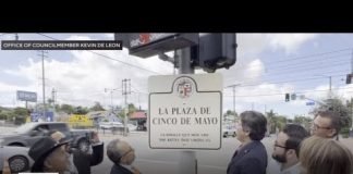 Boyle Heights intersection renamed in Cinco de Mayo celebrations
