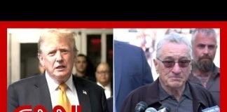 ‘Broken down fool’: Trump comments on Robert De Niro outside court