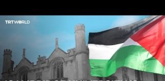 Cambridge students join Gaza solidarity encampments