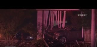 Car crashes into Rialto fire station