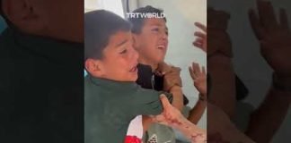 Children believed dead in Israeli air strikes found and reunited with family