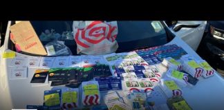 Deputies seize 800 allegedly stolen gift cards from two Chinese nationals