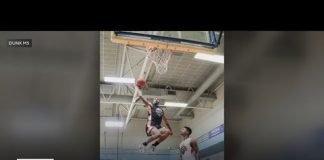 Dunk MS charity show at UCLA