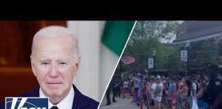 ‘F--- JOE BIDEN’: Both sides chant against the president