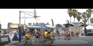 Fly Without Limits hosts 3x3 wheelchair basketball tournament in Venice Beach