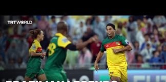 Football legends play charity match to raise money for victims