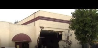 Grisly crash leaves 1 dead, 1 hospitalized after car slams into South LA church