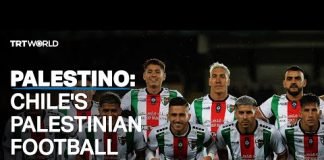How did Chile come to embrace a football team with Palestinian roots?