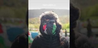 Hunger striker in front of Scottish Parliament demands action for Gaza