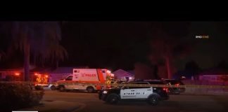 Investigation continues after man armed with knife shot outside of Monrovia home