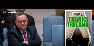 Israel's foreign minister accuses Ireland of 'rewarding terrorism'