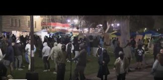 "It feels very 'Lord Of The Flies'": Anger and violence continue on the campus of UCLA with no polic