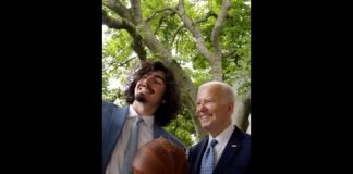 Jaime Jaquez Jr. visits the White House