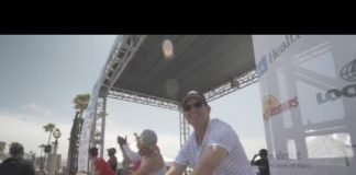 Jim Harbaugh and Tour de Pier
