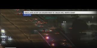 LAPD chases reckless driver to John Wayne Airport