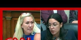 Marjorie Taylor Greene clashes with Ocasio-Cortez in chaotic hearing