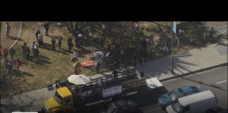 May Day marchers show support for pro-Palestinian encampment at USC