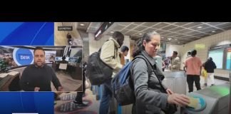 Metro begins tap-to-exit pilot program at North Hollywood train station