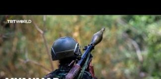Myanmar military moves to retake key border town