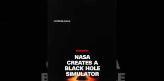NASA simulation shows what it would be like to get sucked into black hole
