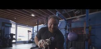 Nathan Goltry competes with the world's strongest men