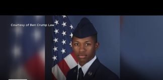 New body cam footage shows deputies fatally shoot U.S. airman