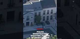 Police investigating shooting outside of Drake's home