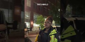 Police storm Gaza encampment at George Washington University