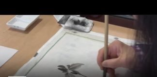 Preserving Japanese culture with sumi-e painting classes