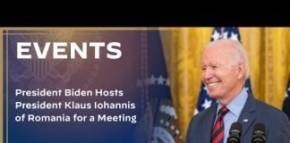 President Biden Hosts President Klaus Iohannis of Romania for a Meeting