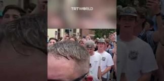 Pro-Israeli protesters harass, make monkey noises at black woman