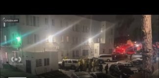 Robbery suspect gets stuck in Pico-Union crawl space