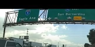 Shooting suspect rides bicycle on freeway during pursuit with LAPD