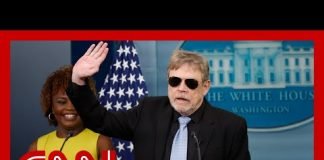 ‘Star Wars’ legend makes appearance at White House press briefing