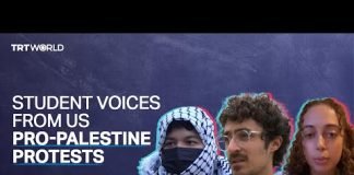 Student voices from US pro-Palestine protests