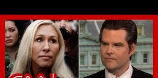 Tapper presses Gaetz about MTG's push to oust Speaker Johnson