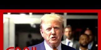 ‘This whole case is just a disaster’: Trump speaks out while leaving court