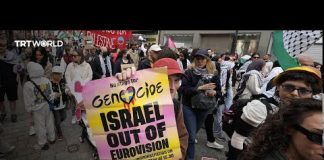 Thousands in Malmo protest against Israel’s Eurovision final participation