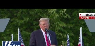 Trump blasts 'pro-crime' policies and sanctuary cities at New York rally