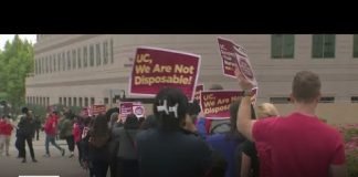 UCLA nurses picketing, say 200 may be forced to resign