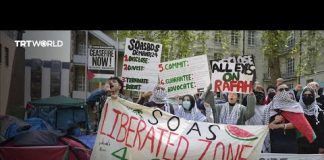 UK students join campus protests, demand change in policy
