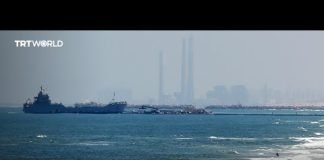 US completes floating pier for Gaza aid