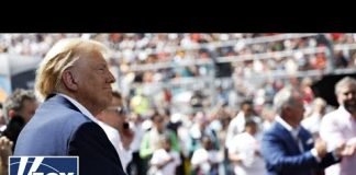 'USA! USA! USA!': Trump receives 'hero's welcome' at Formula 1 Miami Grand Prix